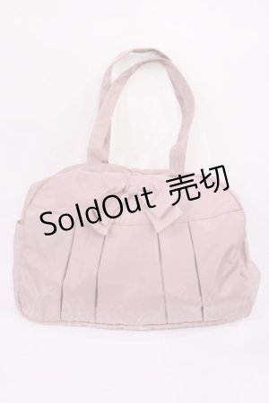 画像: m petit by misako / AMリボンヅカイボストンバッグ  ピンク H-25-11-17-1036-LO-BG-NS-ZH