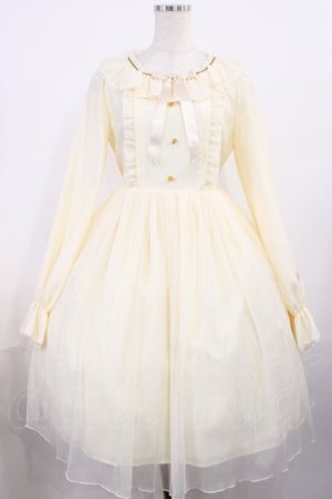 画像: Angelic Pretty / Elegant NightieワンピースSet Free アイボリー H-25-11-17-1005-AP-OP-NS-ZH
