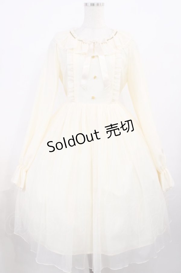 画像1: Angelic Pretty / Elegant NightieワンピースSet Free アイボリー H-25-11-17-1005-AP-OP-NS-ZH (1)