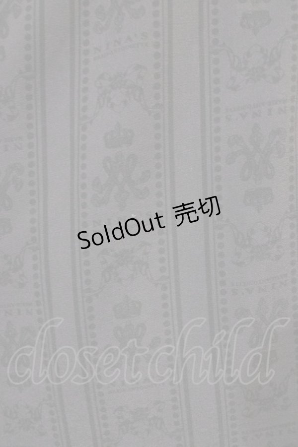 画像4: m petit by misako / MSKストライプフレアワンピース M グレー H-25-11-17-1007-LO-OP-NS-ZH (4)