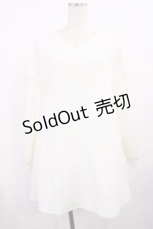 画像: Bubbles / バックリボンニットワンピース Free オフ H-25-11-17-1010-CA-OP-NS-ZH