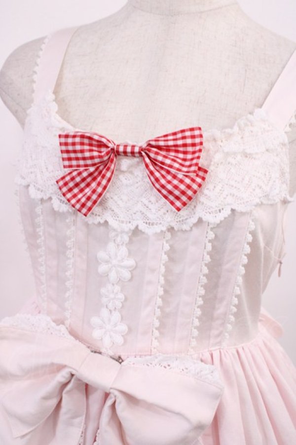 BABY,THE STARS SHINE BRIGHT / Emiliaギンガムジャンパースカート