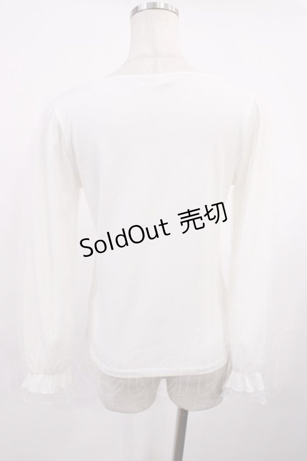 画像2: axes femme / ローズガーデンプルオーバー M オフ H-25-11-17-1018-AX-TO-NS-ZH (2)