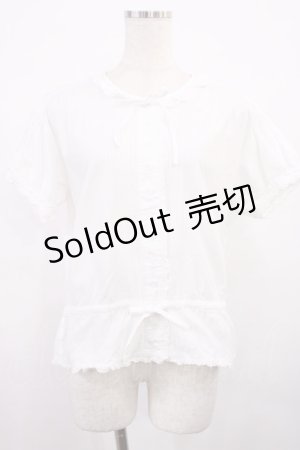 画像: PINK HOUSE / ピンタックブラウス Free オフ H-25-11-17-1020-LO-BL-NS-ZH