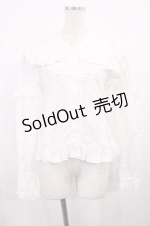 画像: Angelic Pretty / セーラー衿ブラウス Free オフ H-25-11-17-1022-AP-BL-NS-ZH