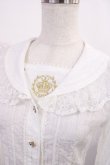 画像4: BABY,THE STARS SHINE BRIGHT / クラウン刺繍のセーラースクールブラウス Free オフ H-25-11-17-1023-BA-BL-NS-ZH (4)