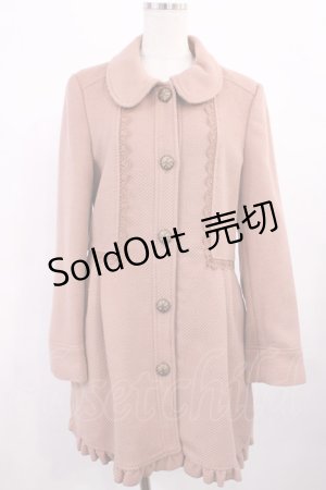 画像: axes femme / ロングコート M ピンク H-25-11-17-1028-AX-CO-NS-ZH