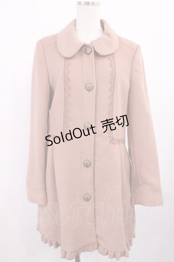 画像1: axes femme / ロングコート M ピンク H-25-11-17-1028-AX-CO-NS-ZH (1)