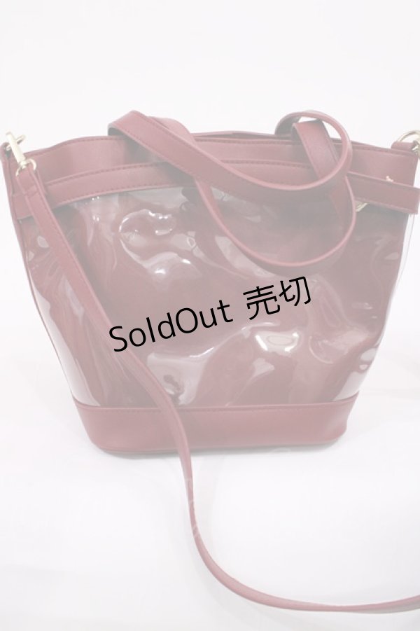 画像2: m petit by misako / AMハナパンチング2WAYバッグ  レッド H-25-11-17-1032-LO-BG-NS-ZH (2)