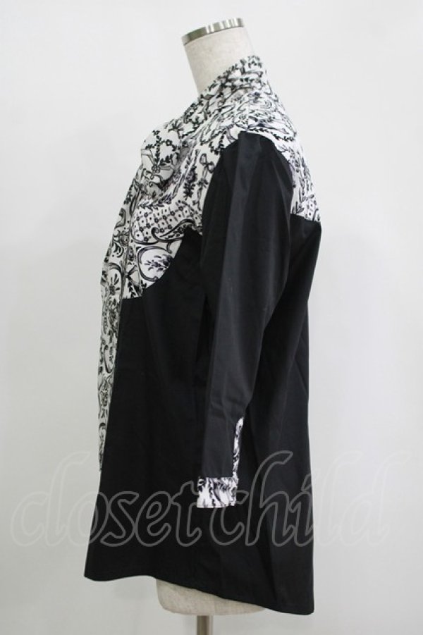 画像2: MILKBOY / PALACE SHIRTS  ブラック H-25-11-17-055-MB-BL-KB-ZH (2)