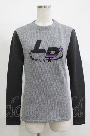 画像: LAND by MILK BOY / LANDニットトップス  グレー H-25-11-17-062-MB-TO-KB-ZH