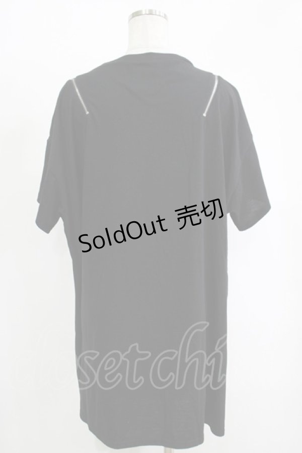 画像3: 【SALE】LISTEN FLAVOR / グラフィティージップトップス  ブラック×グリーン H-25-11-17-068-PU-TO-KB-ZT464 (3)