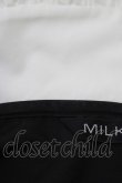 画像4: MILK / Everytimeブラウス  ブラック×ホワイト H-25-11-17-070-ML-BL-KB-ZH (4)