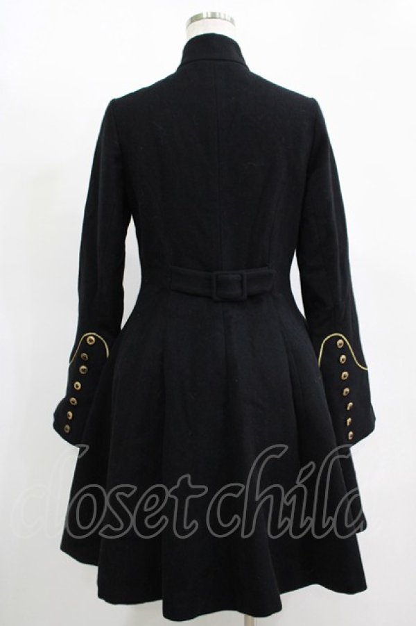 ATELIER BOZ / スタンドカラーウールコート 黒 H-25-11-17-008-EL-CO