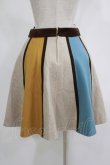 画像3: Jane Marple / Color block gored skirt M ミックス H-25-11-17-011-JM-SK-KB-ZH (3)