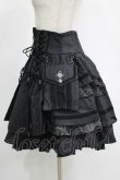 画像2: Ozz oneste / Pirates Roseプリーツスカート  黒 H-25-11-17-012-OO-SK-KB-ZH (2)