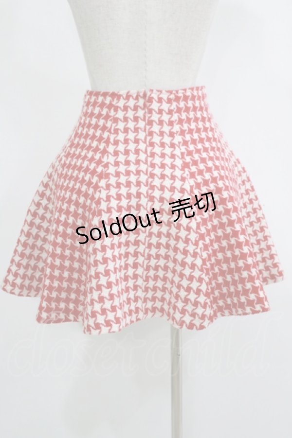 画像3: MILK / ニットフレアスカート  レッド H-25-11-17-013-ML-SK-KB-ZH (3)