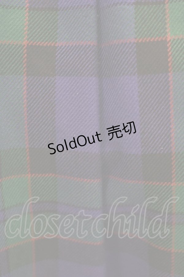 画像5: MILK / Torte Checkミニスカート  ブルーベリージャム H-25-11-17-022-ML-SK-KB-ZH (5)