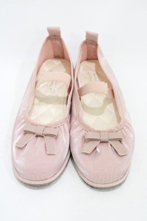 画像: m petit by misako / AMリボンバレエシューズ S ピンク H-25-11-18-1001-LO-SH-NS-ZH