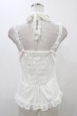 画像2: Angelic Pretty / ドレッシーフリルデコレーションキャミソール Free 白 H-25-11-18-1038-AP-TO-NS-ZH (2)