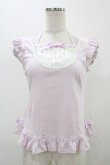 画像1: Angelic Pretty / ピュアエンジェルノースリーブカットソー Free ラベンダー H-25-11-18-1039-AP-TO-NS-ZH (1)