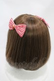 画像2: m petit by misako / AM2Pイチゴリボンクリップ  レッド H-25-11-18-1004-LO-AC-NS-ZH (2)
