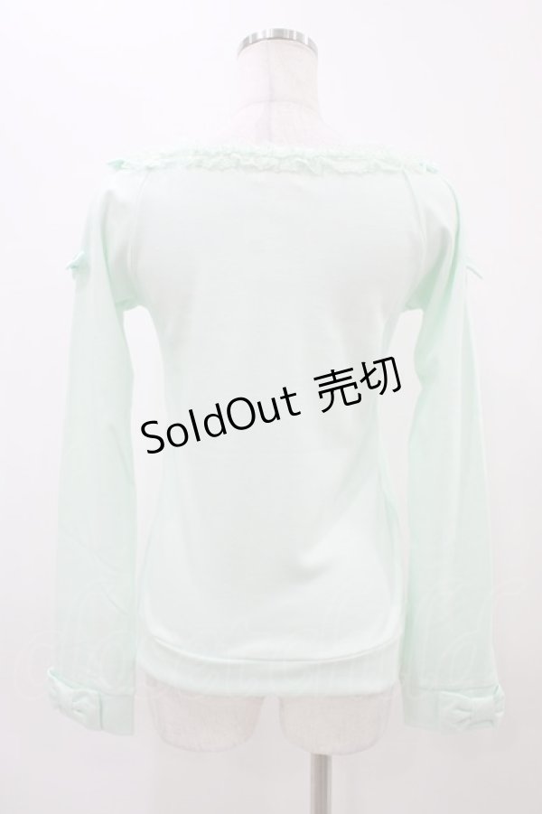 画像2: Angelic Pretty / Prettyボートネックカットソー Free ミント H-25-11-18-1040-AP-TO-NS-ZH (2)