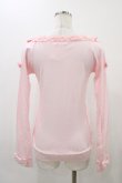 画像2: Angelic Pretty / Prettyボートネックカットソー Free ピンク H-25-11-18-1041-AP-TO-NS-ZH (2)