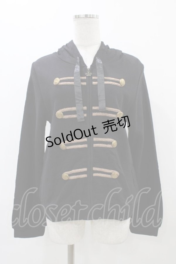 画像1: axes femme kawaii / ナポレオンパーカー M ブラック H-25-11-18-1046-AX-TO-NS-ZH (1)