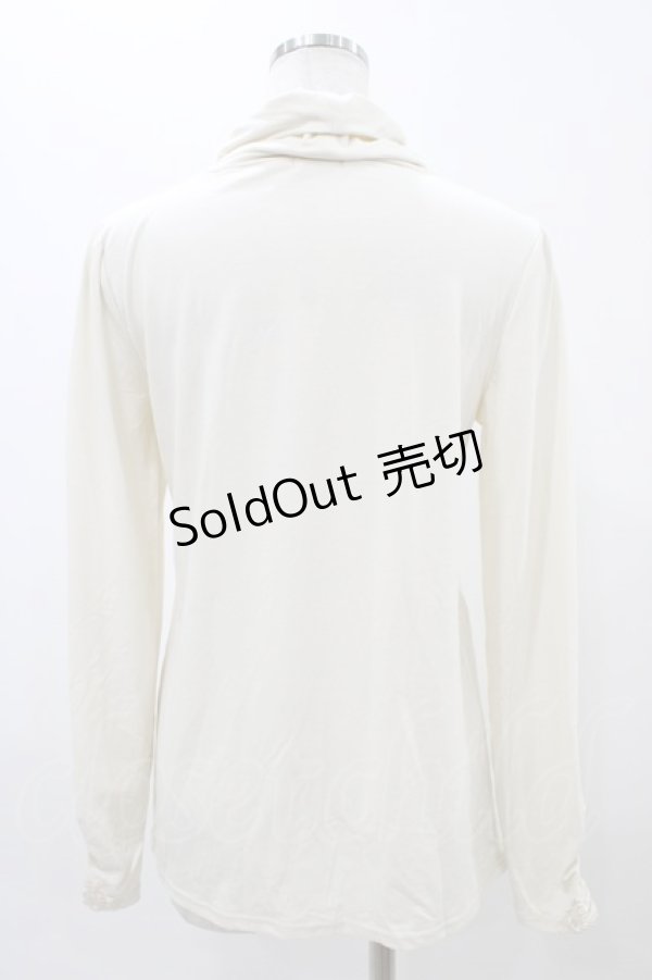 画像2: axes femme / タートルネックレースインナープルオーバー L オフ H-25-11-18-1051-AX-TO-NS-ZH (2)