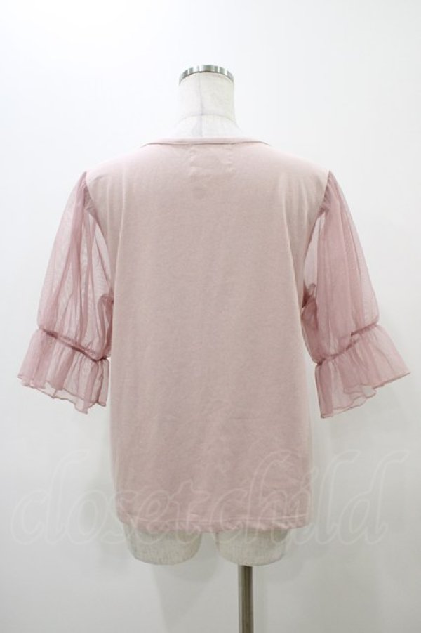 画像2: m petit by misako / MSシアーソデプルオーバー LL ピンク H-25-11-18-1059-LO-TO-NS-ZH (2)