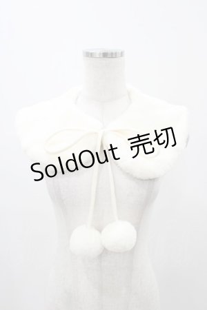 画像: m petit by misako / AMポンポンツキエリ  オフ H-25-11-18-1010-LO-ZA-NS-ZH