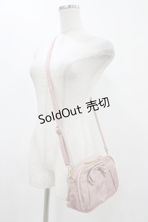 画像2: m petit by misako / AMリボンウォレットSLD  ピンク H-25-11-18-1012-LO-BG-NS-ZH (2)