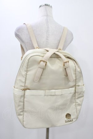 画像: m petit by misako / NINA'S コラボ AM2WAYリュック  アイボリー H-25-11-18-1013-LO-BG-NS-ZH