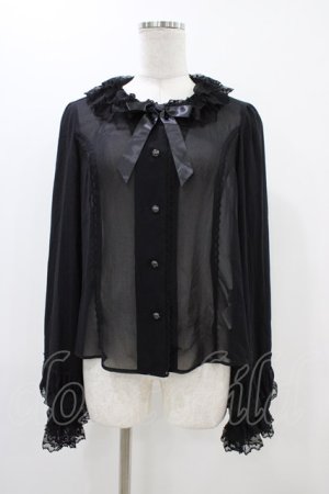 画像: Angelic Pretty / ホイップDoll長袖ブラウス Free ブラック H-25-11-18-1015-AP-BL-NS-ZH