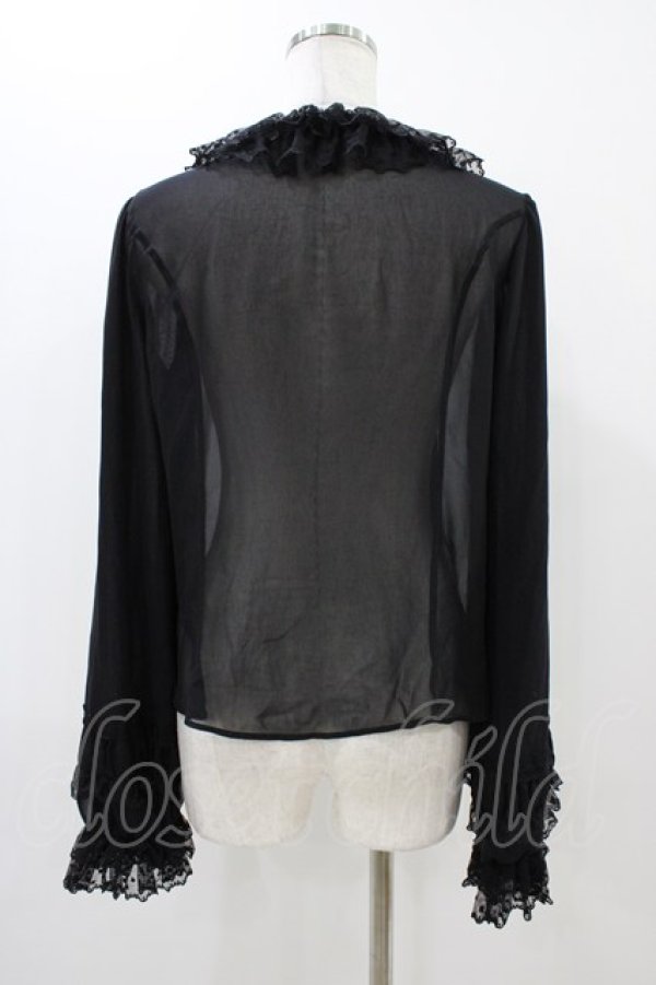 画像2: Angelic Pretty / ホイップDoll長袖ブラウス Free ブラック H-25-11-18-1015-AP-BL-NS-ZH (2)