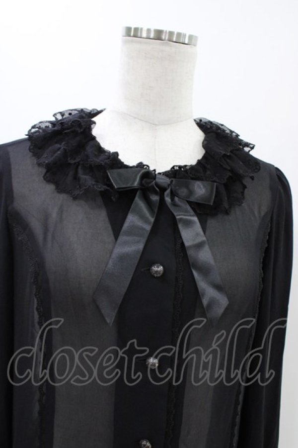 画像4: Angelic Pretty / ホイップDoll長袖ブラウス Free ブラック H-25-11-18-1015-AP-BL-NS-ZH (4)