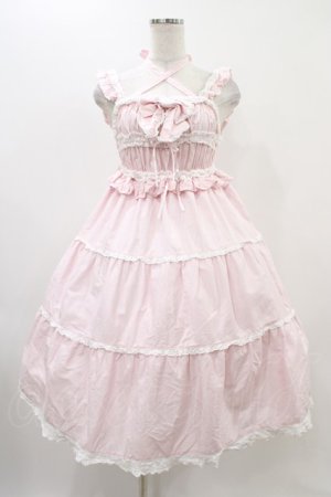 画像: BABY,THE STARS SHINE BRIGHT / シャーリングベビードールジャンパースカート Free ピンク H-25-11-18-1017-BA-OP-NS-ZH