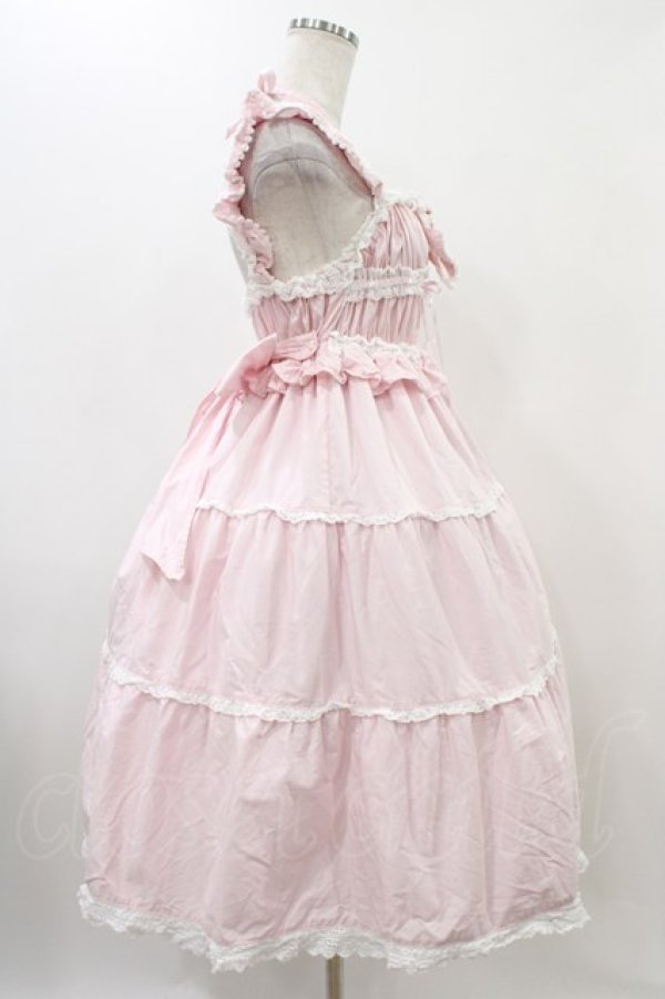 画像3: BABY,THE STARS SHINE BRIGHT / シャーリングベビードールジャンパースカート Free ピンク H-25-11-18-1017-BA-OP-NS-ZH (3)