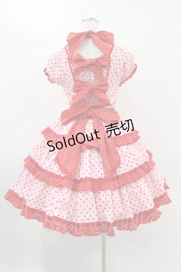 画像2: Angelic Pretty / リリカルドットワンピース Free ピンク H-25-11-18-1018-AP-OP-NS-ZH (2)