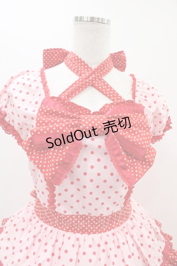 画像4: Angelic Pretty / リリカルドットワンピース Free ピンク H-25-11-18-1018-AP-OP-NS-ZH (4)