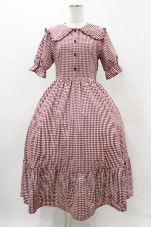 画像: m petit by misako / AM*ギンガムCHKワンピース M レッド H-25-11-18-1026-LO-OP-NS-ZH