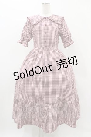 画像: m petit by misako / AM*ギンガムCHKワンピース M レッド H-25-11-18-1026-LO-OP-NS-ZH