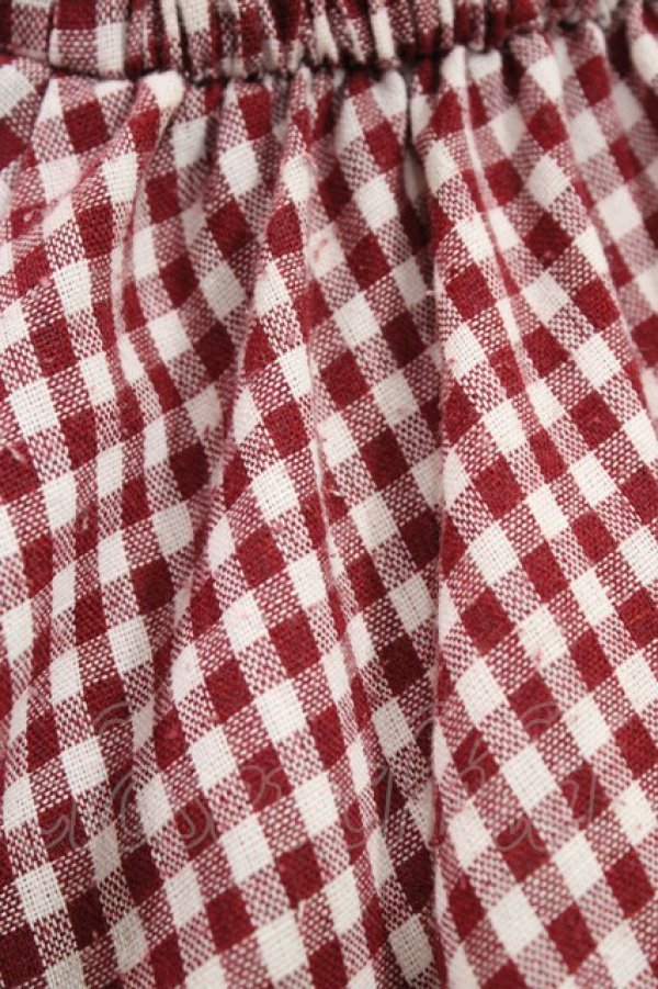 画像3: m petit by misako / AM*ギンガムCHKワンピース M レッド H-25-11-18-1026-LO-OP-NS-ZH (3)