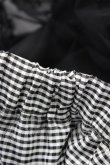 画像5: m petit by misako / NINA'S RVパニエスカート L ブラック/ブラックギンガムリバーシブル H-25-11-18-1029-LO-SK-NS-ZH (5)