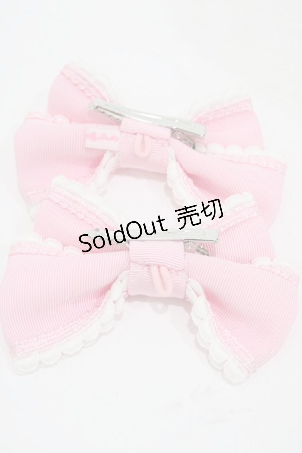 画像3: Angelic Pretty / Carnival Little Star Twinリボンクリップ  ピンク H-25-11-18-1003-AP-AC-NS-ZH (3)