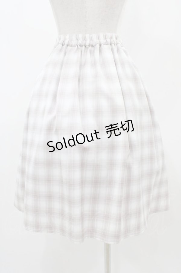 画像2: axes femme kawaii / チャイナ釦切り替えスカート M ラベンダー H-25-11-18-1032-AX-SK-NS-ZH (2)