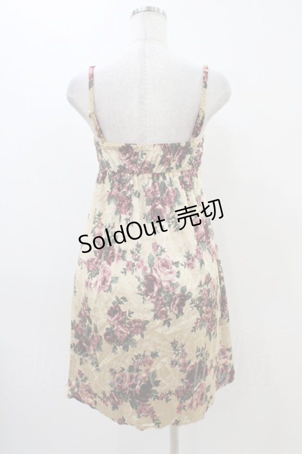 画像2: LIZ LISA / ベロアワンピース Free ベージュ H-25-11-18-1036-LO-OP-NS-ZH (2)