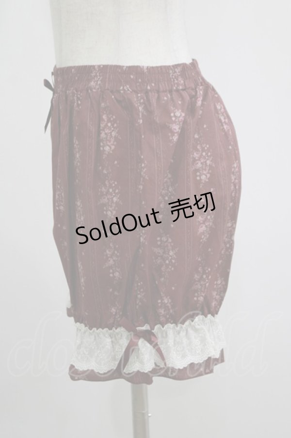 画像5: Kurumi Collaboration / Fairy’s Bouquetベビードール+ドロワーズ M ボルドー H-25-11-19-025-GO-TO-NS-ZH (5)