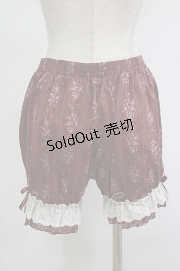 画像6: Kurumi Collaboration / Fairy’s Bouquetベビードール+ドロワーズ M ボルドー H-25-11-19-025-GO-TO-NS-ZH (6)